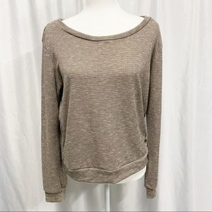Piphany Highline Tan & Black Sweater